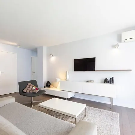 Modern 2 Bedrooms Quiet Terrace In A Palm Area, 30 Meters From Seaside Apartment *